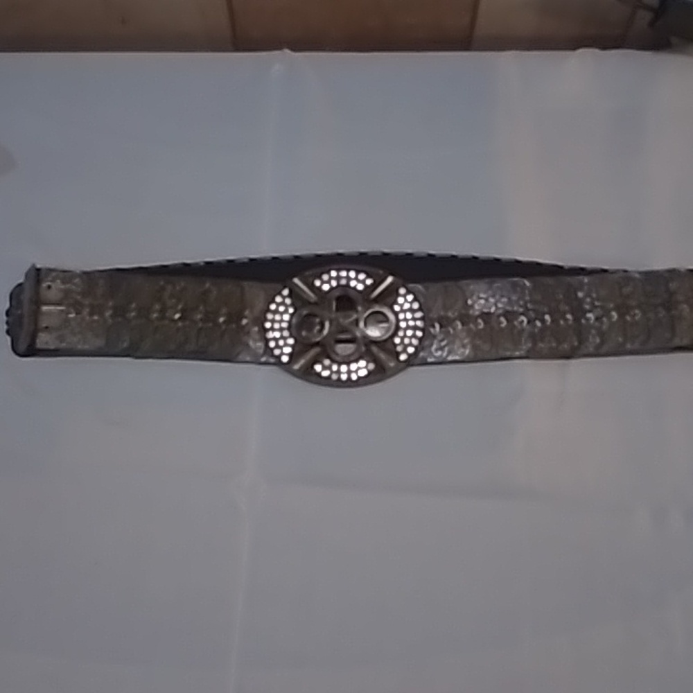 Vintage brass belt